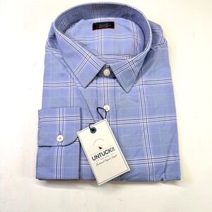UNTUCKit Billsboro Plaid‎ Shirt Regular Fit Long Sleeve Button Down Tall XXXL